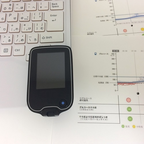 CGM:血糖持続測定